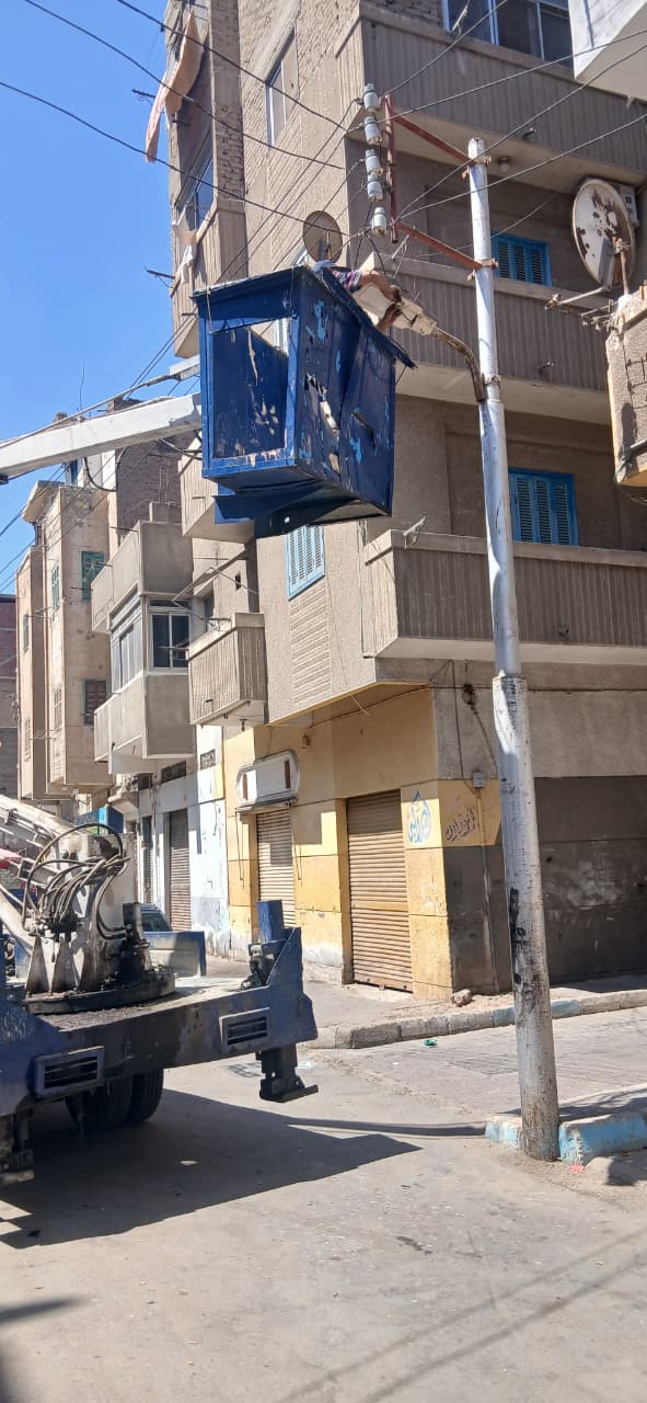 جانب من جهود الوحدات المحلية بالإسماعيلية، فيتو