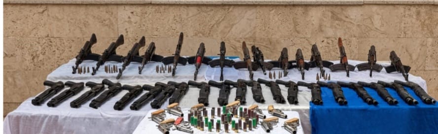 ضبط 720 كيلو مخدرات و72 قطعة سلاح في حملات أمنية، فيتو