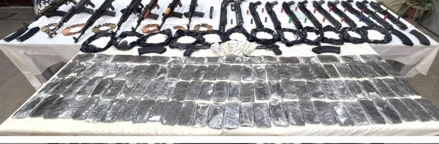 ضبط 720 كيلو مخدرات و72 قطعة سلاح في حملات أمنية، فيتو