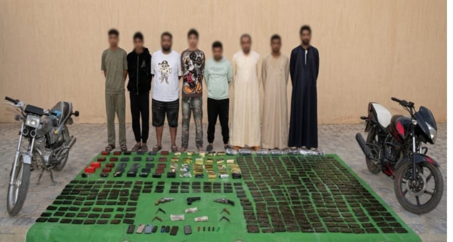 ضبط 720 كيلو مخدرات و72 قطعة سلاح في حملات أمنية، فيتو
