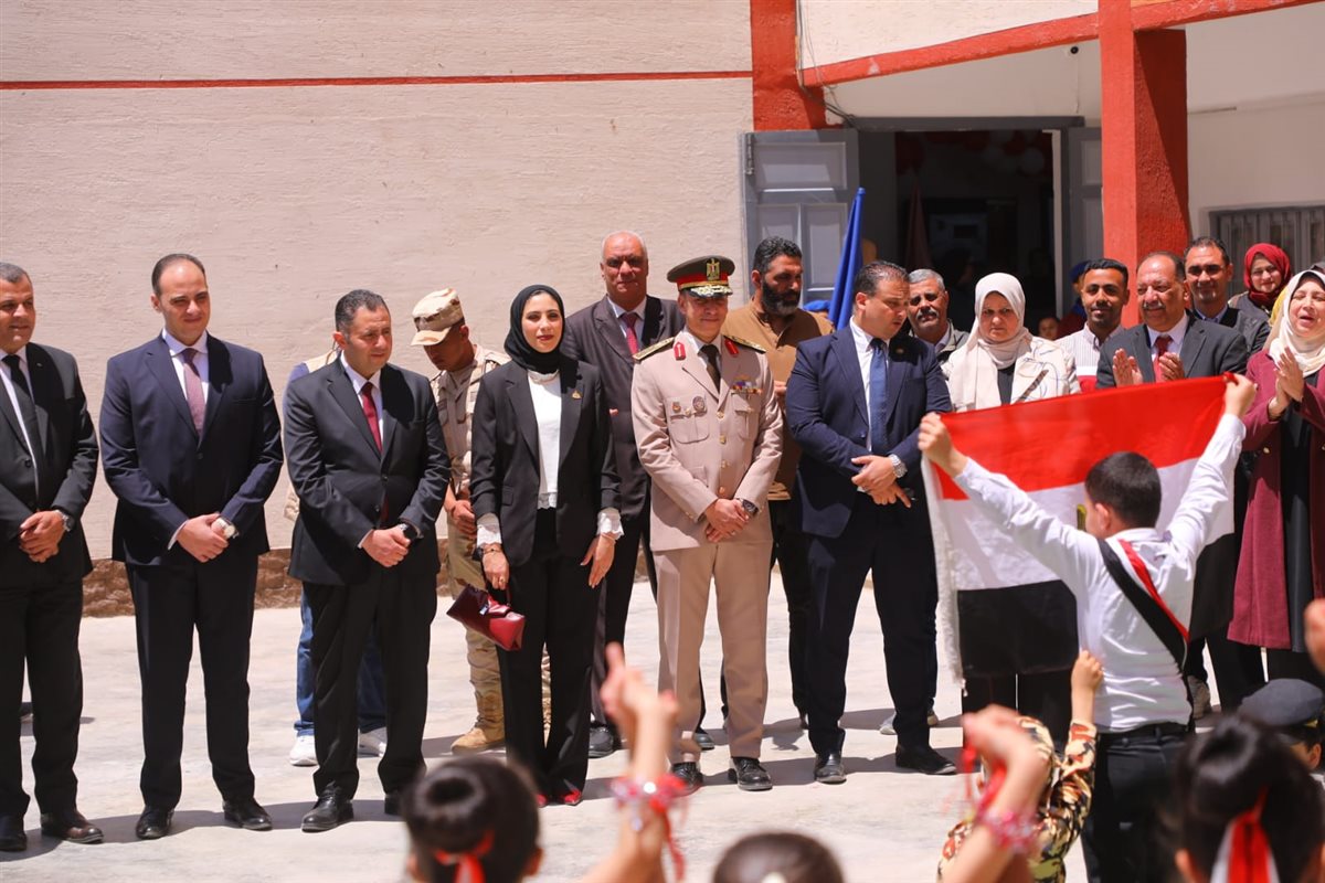 محافظ دمياط يفتتح مشروع تطوير مدرسة التجريبية المطورة بالاعصر