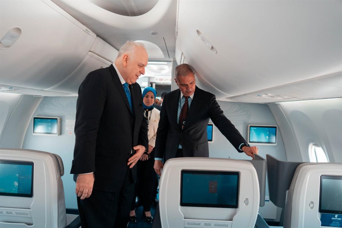 مصر للطيران تستقبل الطائرة الثالثة من بوينج B737-8 MAX