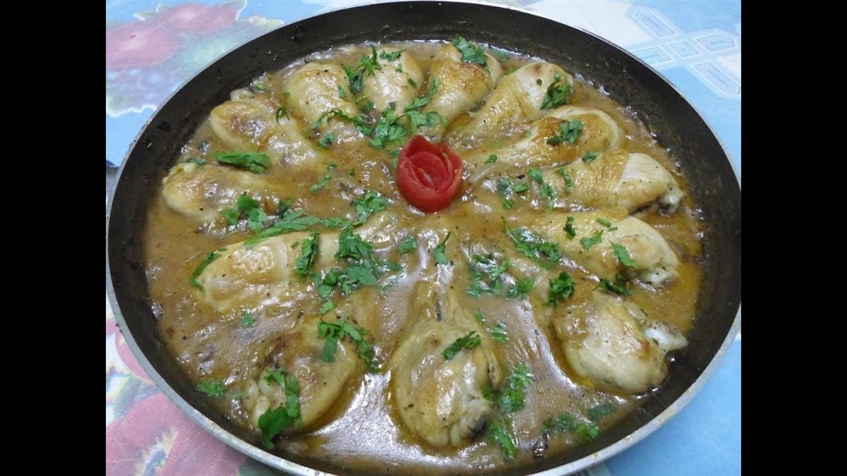 طريقة عمل الفراخ بالبصل