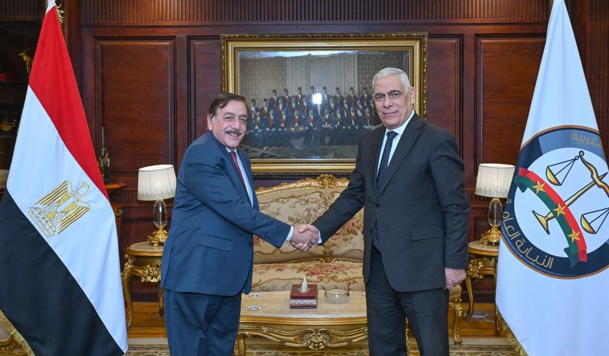 النائب العام يستقبل رئيس محكمة استئناف أسيوط