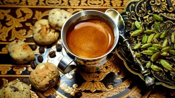 طريقة عمل القهوة العربي