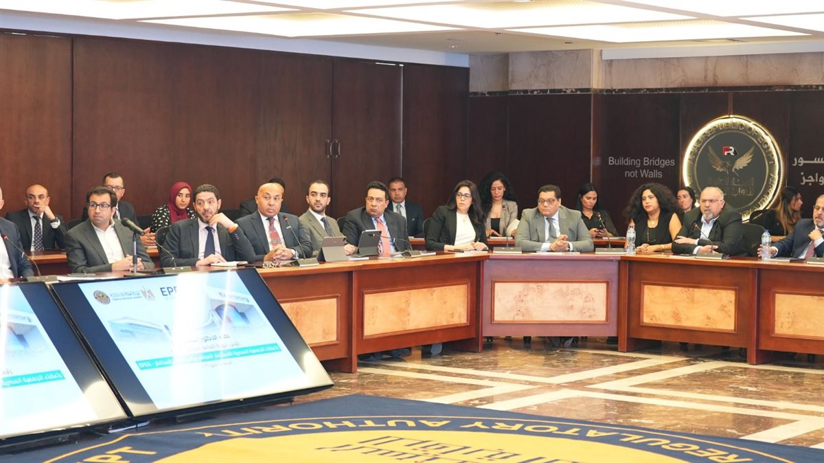 لقاء رئيس هيئة الرقابة المالية مع أعضاء الجمعية المصرية للاستثمار المباشر