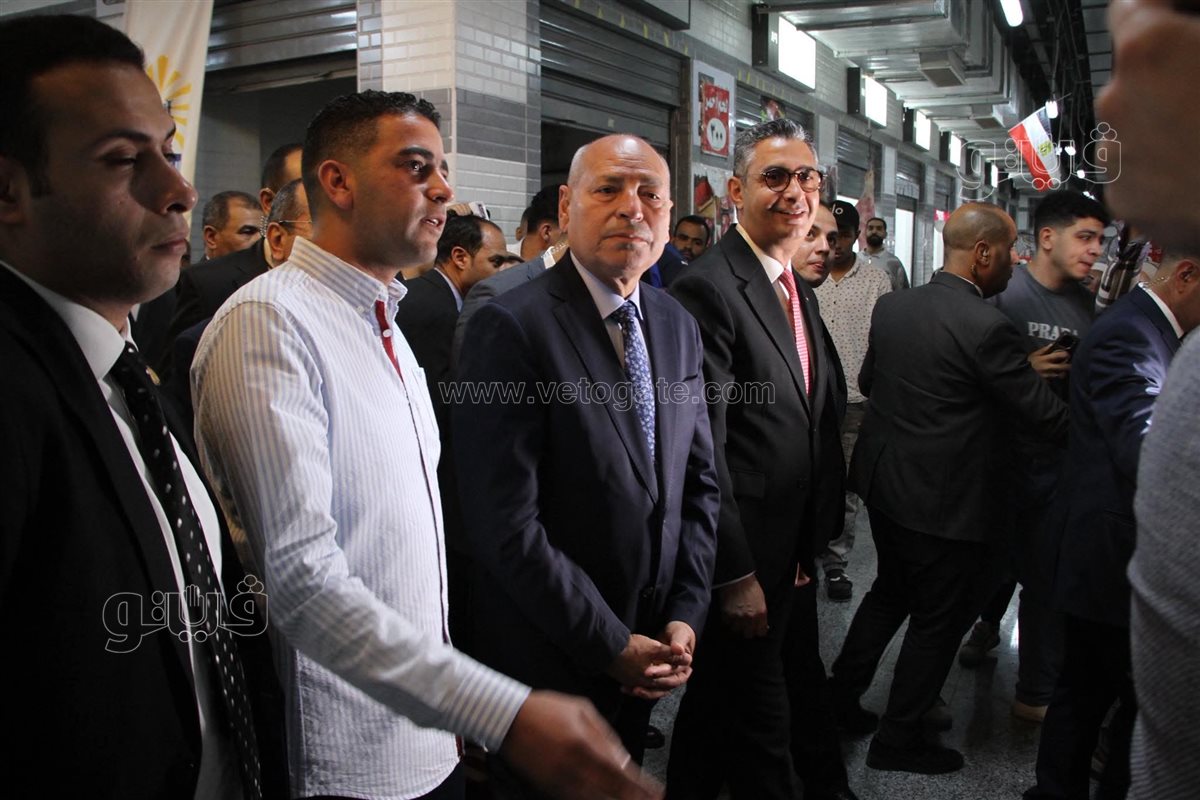 وزير التموين ومحافظ القاهرة يتفقدان معرض أهلا بالعيد بحدائق القبة<br>
