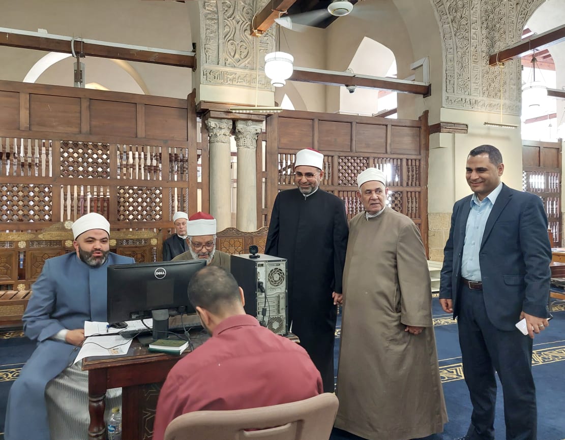 &nbsp;انطلاق اختبارات المرحلة السادسة لمقارئ الرواق الأزهري&nbsp;