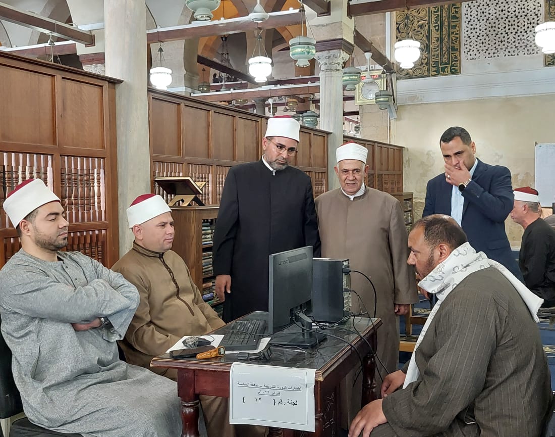 &nbsp;انطلاق اختبارات المرحلة السادسة لمقارئ الرواق الأزهري&nbsp;