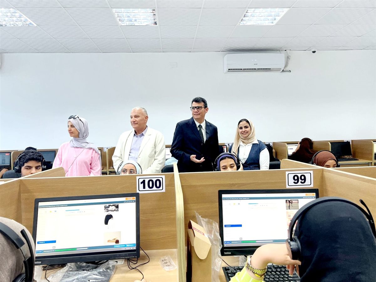 جانب من سير الاختبارات، فيتو