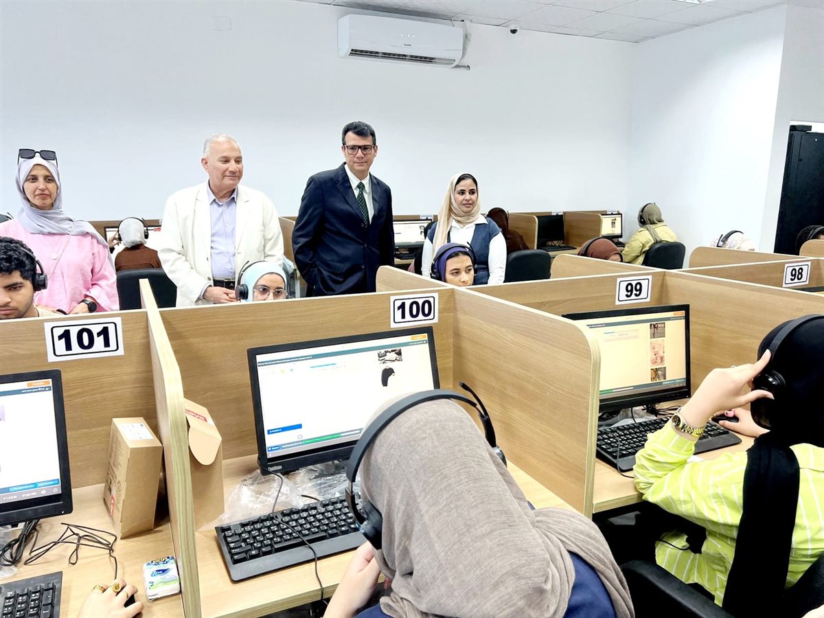 جانب من سير الاختبارات، فيتو