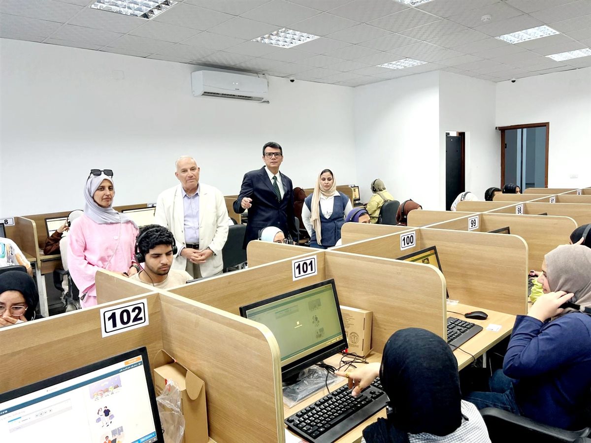 جانب من سير الاختبارات، فيتو