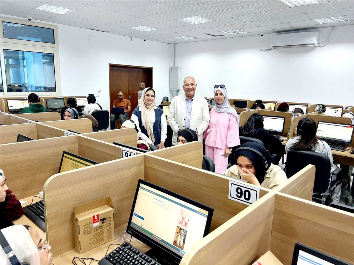جانب من سير الاختبارات، فيتو