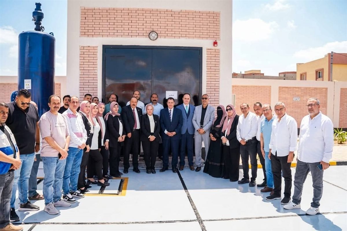 محافظ دمياط يفتتح محطة رفع تفتيش السرو الرئيسية بتكلفة دولية