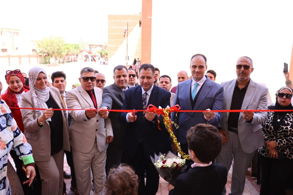 محافظ دمياط يفتتح مدرسة الشهيد سليمان مرعي بفارسكور