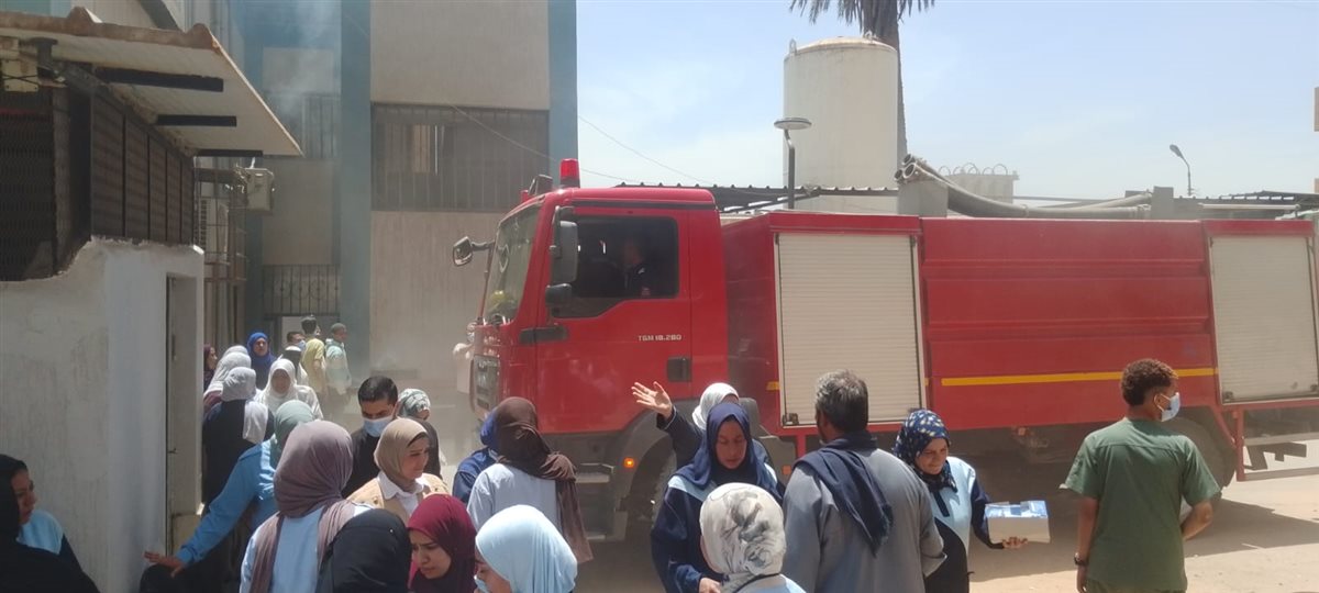 حريق مستشفي حميات طوخ، فيتو
