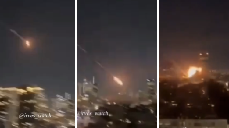 صور ومقاطع فيديو لمركبة انزلاقية فرط صوتية إيرانية تضرب هدفًا بالغ الأهمية في إسرائيل