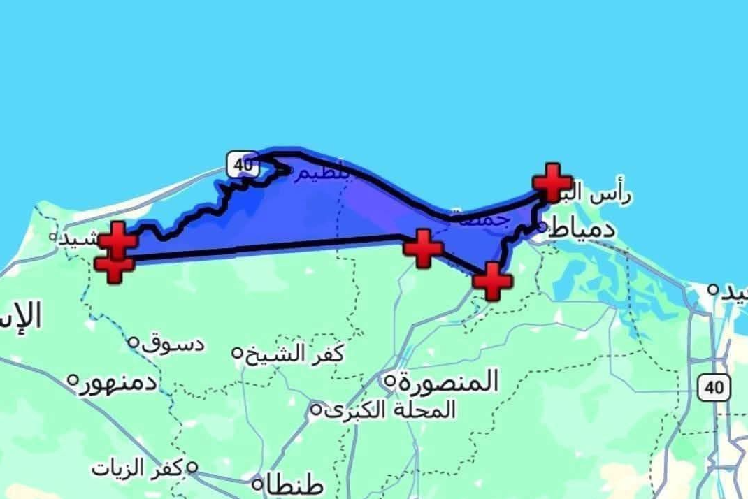 خريطة وقف الأمير مصطفى عبد المنان، فيتو