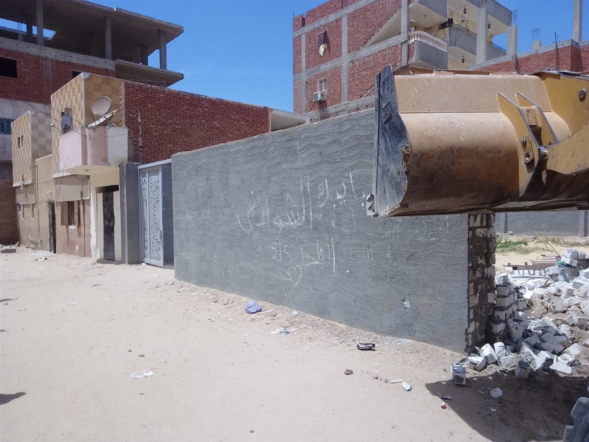 جانب من أعمال الإزالة،فيتو