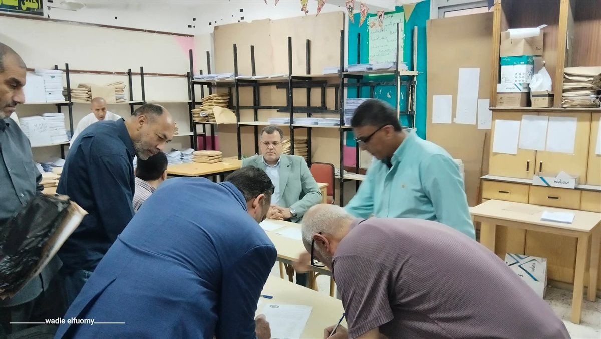 جولة فجرية لمتابعة امتحانات النقل بدمياط