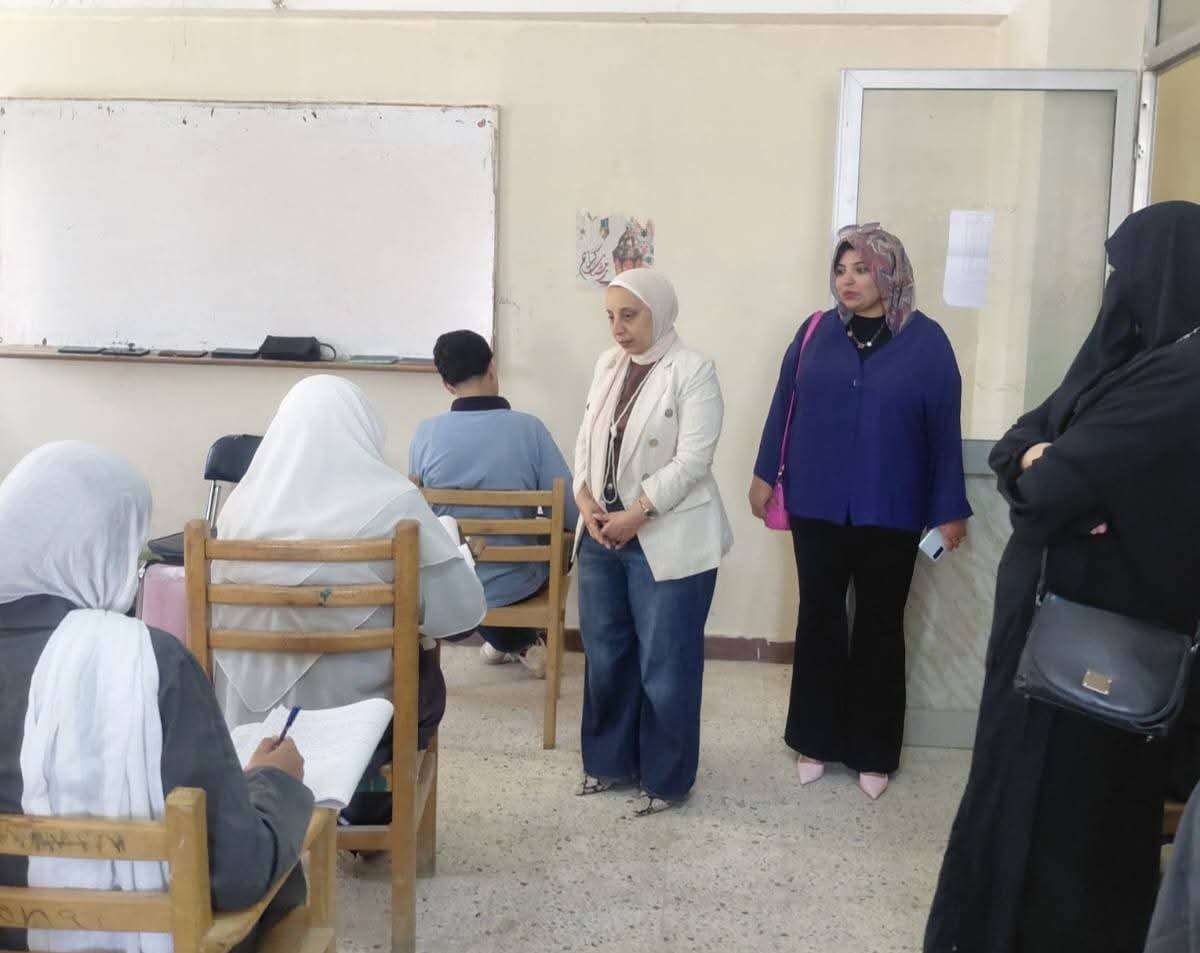جولة وكيل وزارة الصحة باللجان الامتحانية،فيتو