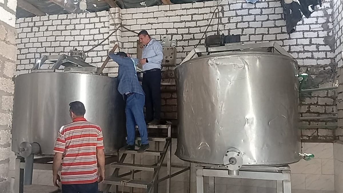 ضبط 2 طن ألبان فاسدة في المنيا، فيتو &nbsp;