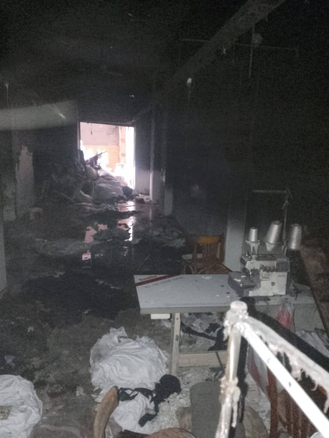 حريق مصنع قماش بالقليوبية، فيتو