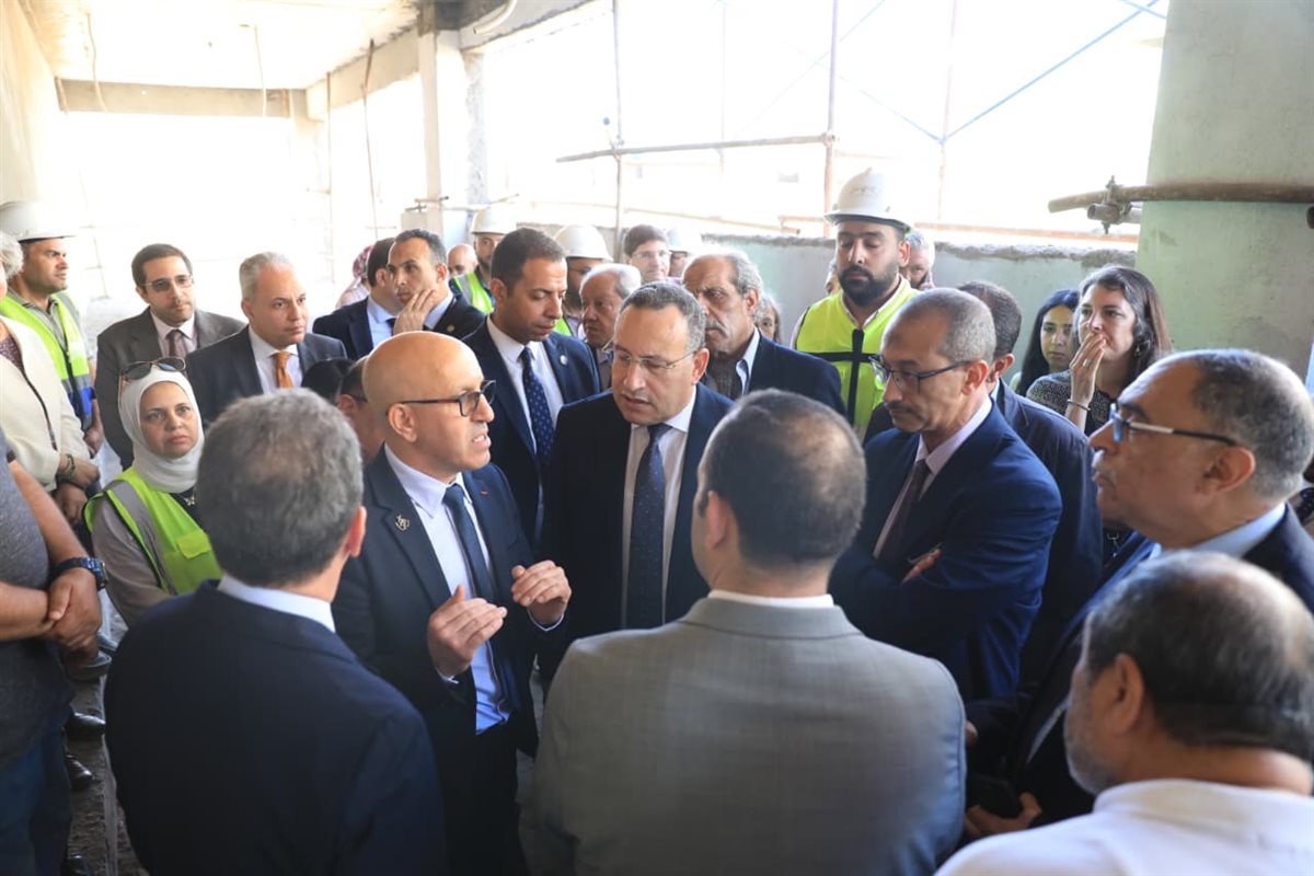 وزير التعليم العالي يتابع مستجدات تنفيذ الحرم الجديد للجامعة الأهلية الفرنسية
