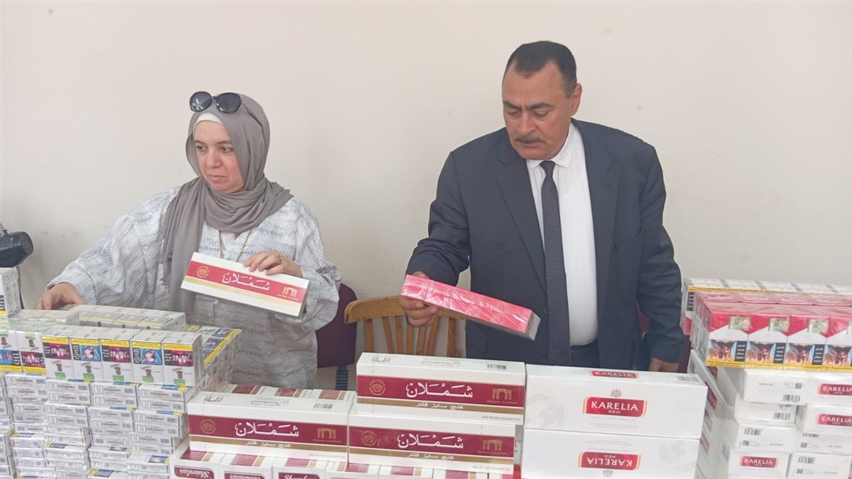 جانب من المضبوطات، فيتو