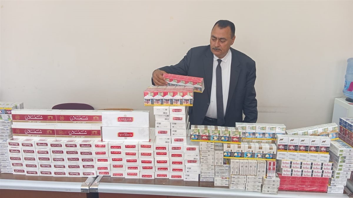 جانب من المضبوطات، فيتو