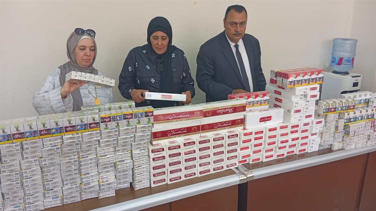 جانب من المضبوطات، فيتو