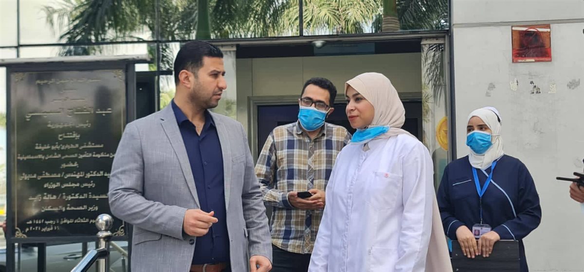 جانب من الجولات لقيادات الرعاية الصحية بالإسماعيلية،فيتو