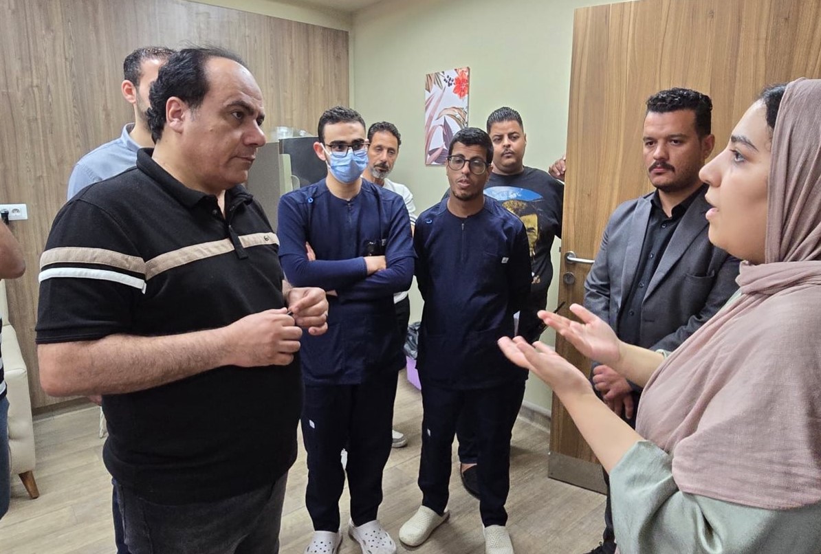 جانب من الجولات لقيادات الرعاية الصحية بالإسماعيلية،فيتو