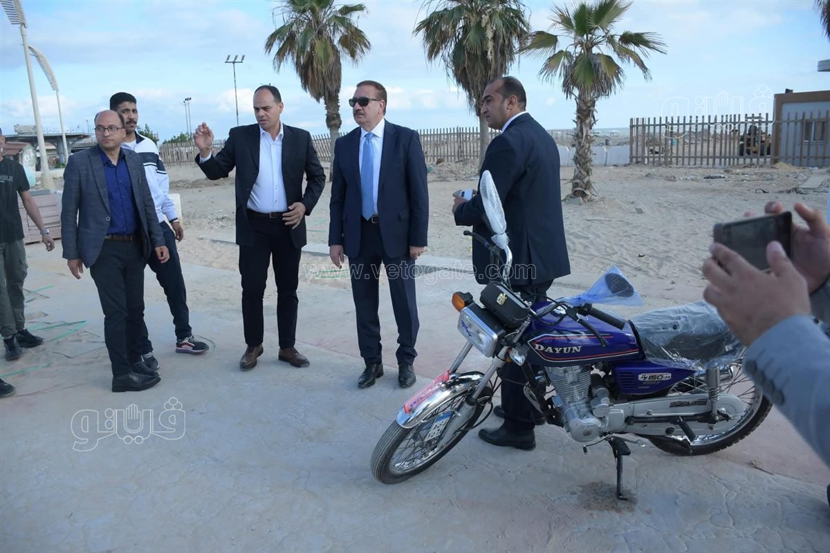 محافظ بورسعيد يتابع ضبط المخالفات المرورية&nbsp;