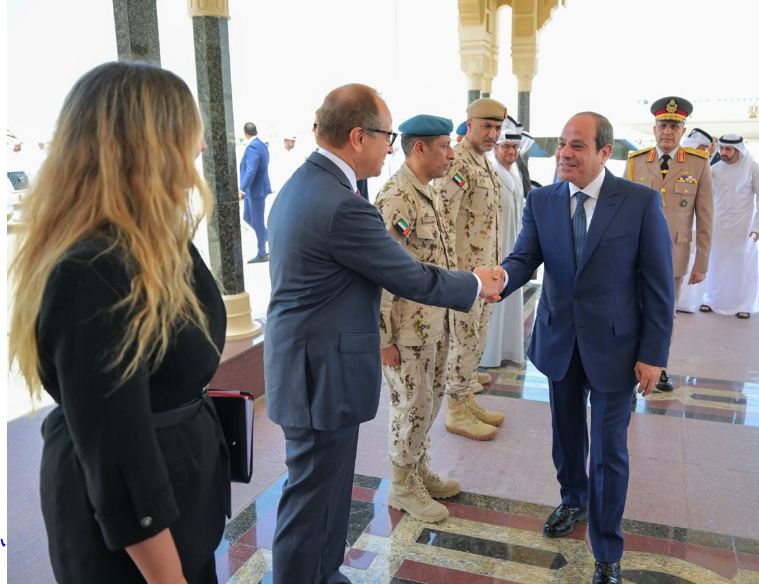زيارة السيسي إلى الإمارات، فيتو