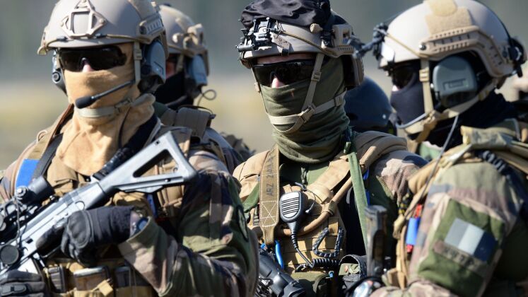 عناصر تابعة للقوات الخاصة للجيش الفرنسي