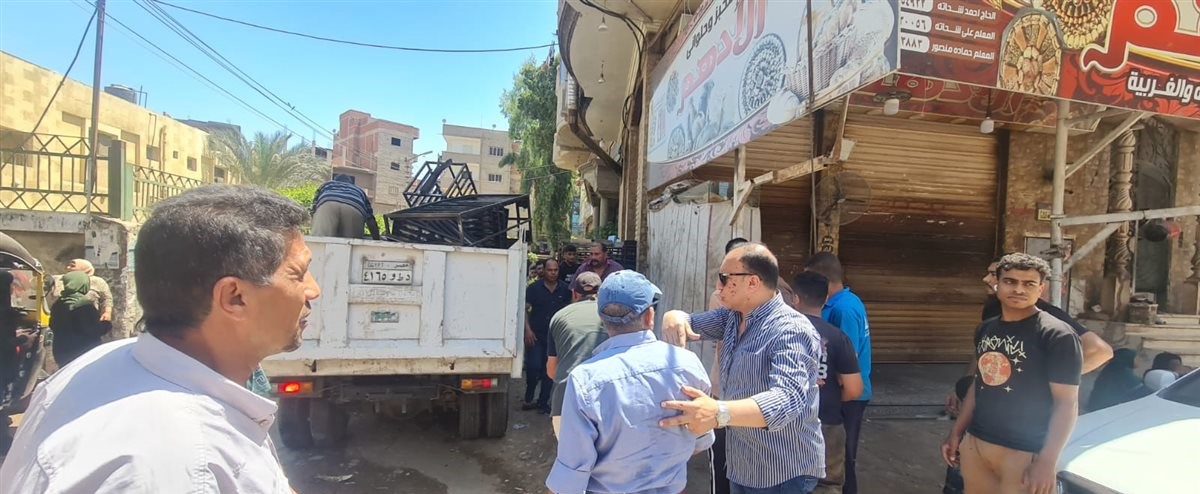 حملة بشوارع أجا ومنية سمنود في الدقهلية &nbsp;