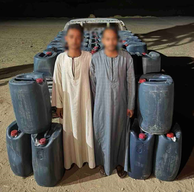 ضبط أكثر من 2 طن سولار قبل تهريبه وبيعه في السوق السوداء بأسوان