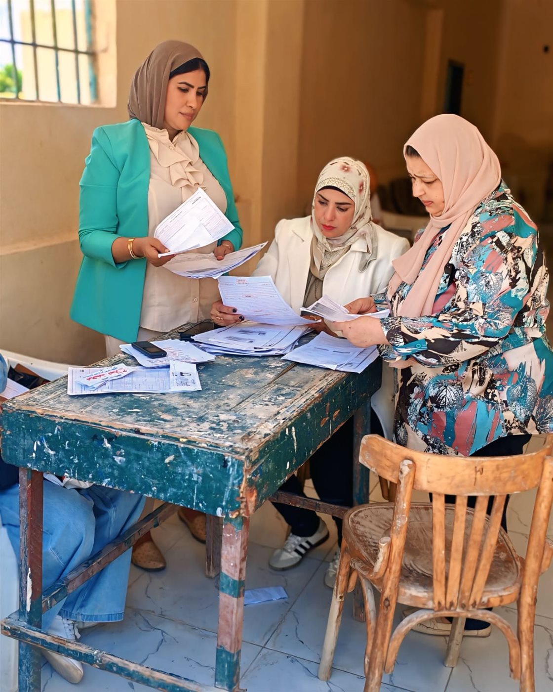 جانب من فاعليات المأمورية، فيتو