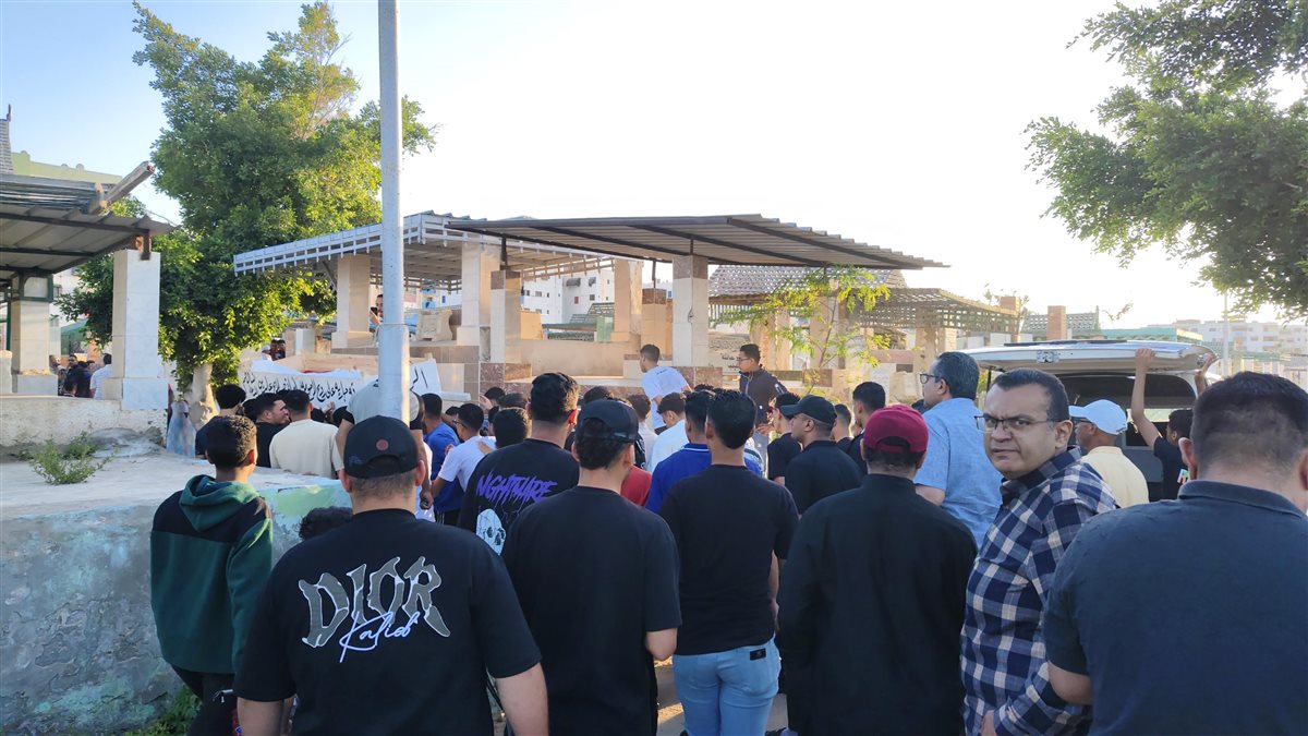 جنازة محمد مجدي ضحية الغدر ببورسعيد
