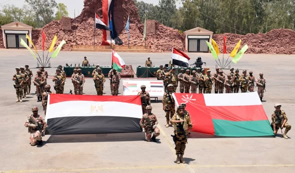 &nbsp;فعاليات التدريب المصرى العمانى 