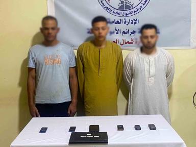 كلاكيت تانى مرة..سقوط عصابة موظفى البنوك المزيفة للنصب على المواطنين
