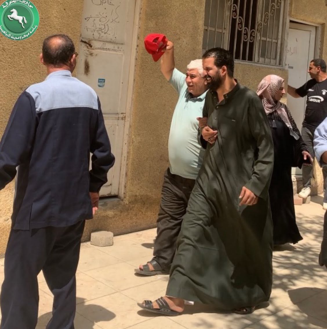 محاكاة لحريق بمجلس مدينة الابراهيمية