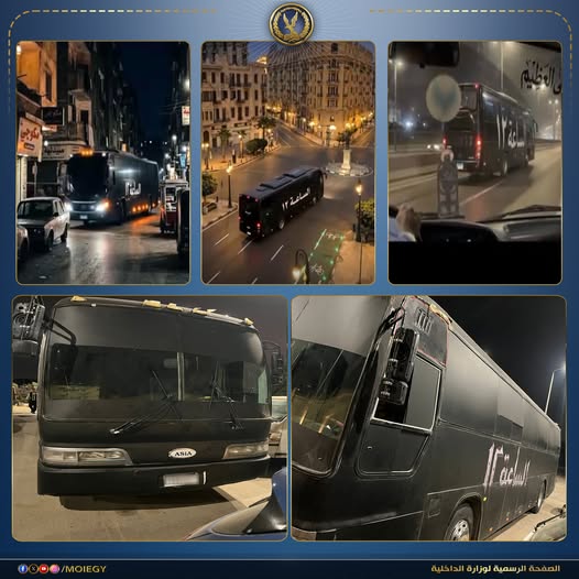 الأمن يكشف ملابسات فيديو «الأتوبيس الأسود» بالقاهرة: مركبة تصوير سينمائي وتعديلات مرورية مخالفة