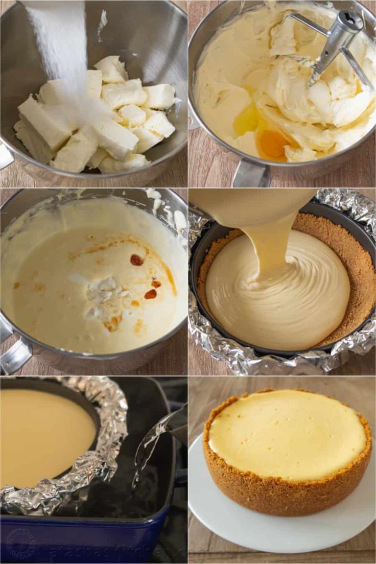 خطوات عمل التشيز كيك