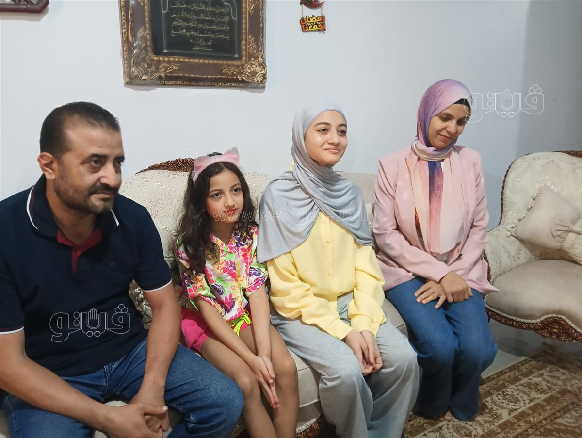 عائلة الاولى على الشهادة الاعدادية ببورسعيد