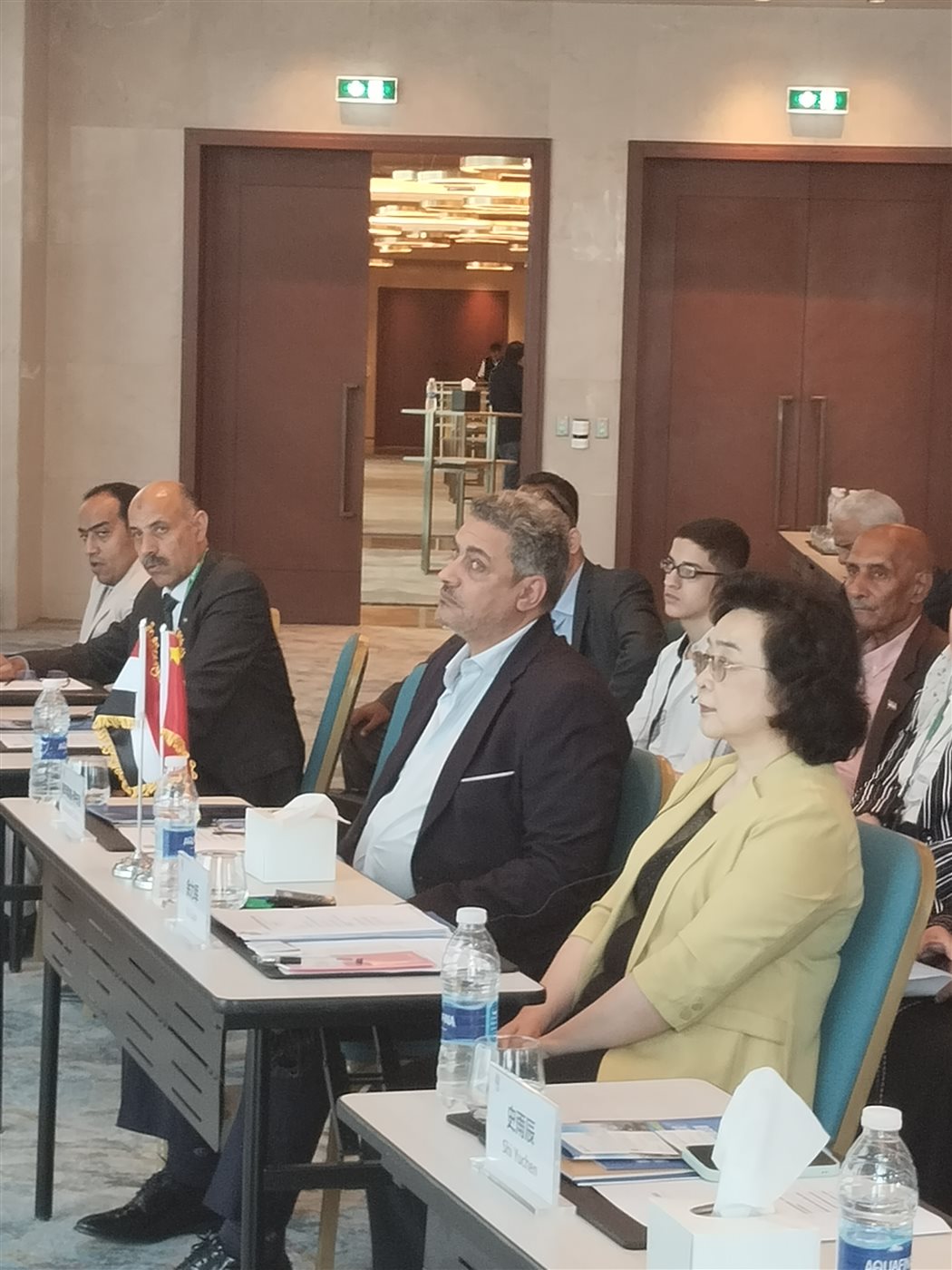خلال فعاليات ملتقى التعاون الاقتصادي والتجاري المصري الصيني، فيتو