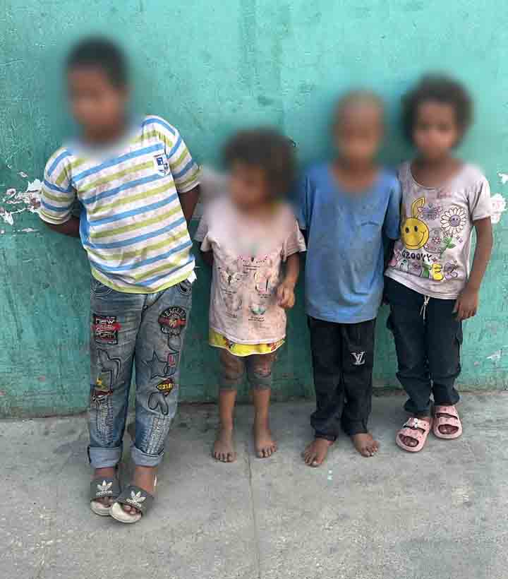 إيداع 4 أطفال بدور رعاية بعد تداول استغاثة بشأن وجودهم بلا مأوى في حلوان