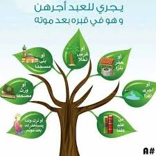 سبع يجري للعبد أجرهن وهو في قبره بعد موته.. ذكر الرسول صل الله عليه وسلم أمورًا سبعة ً يجري ثوابها على الإنسان في قبره بعد ما يموت , وذلك فيما رواه