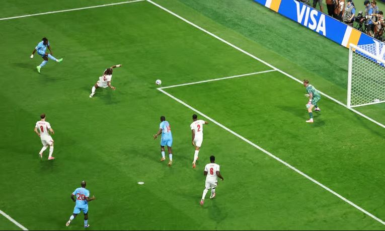 مباراة إنجلترا والكونغو الديموقراطية في كأس العالم